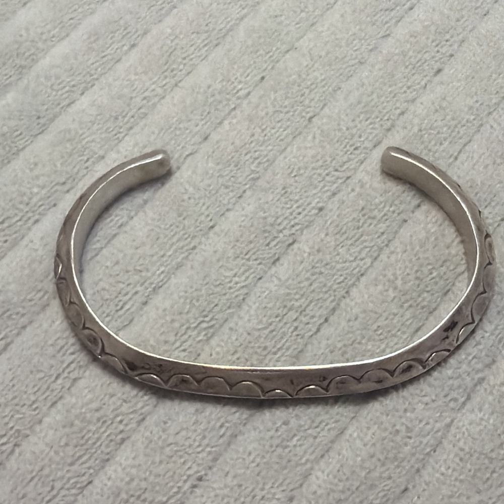 Tahe 925 Sterling Silver Cuff Bracelet